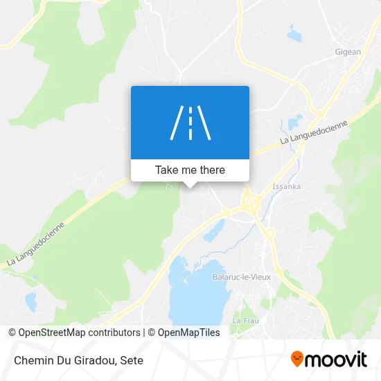 Chemin Du Giradou map