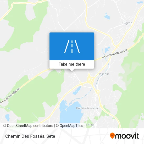 Chemin Des Fossés map