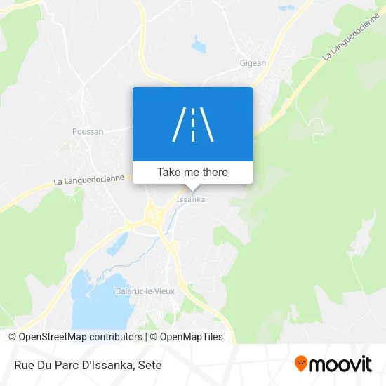 Rue Du Parc D'Issanka map