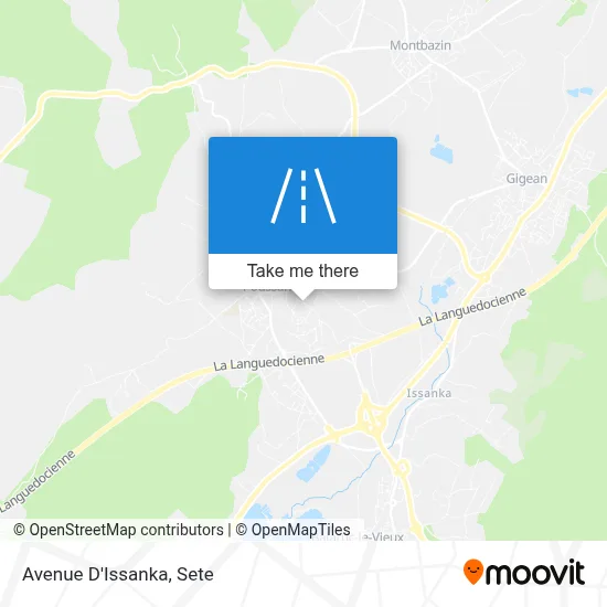 Avenue D'Issanka map