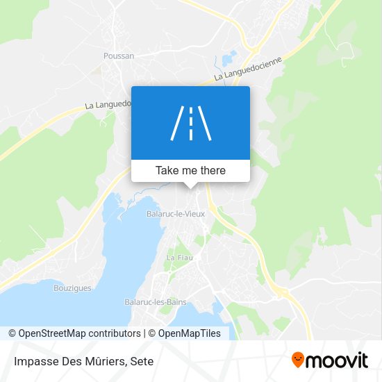 Impasse Des Mûriers map