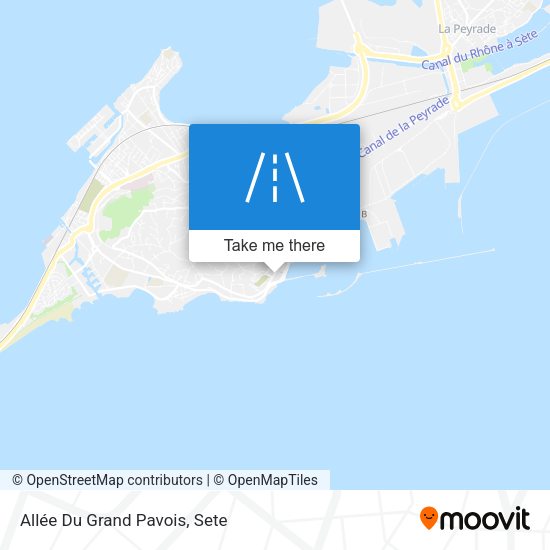 Allée Du Grand Pavois map