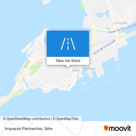 Impasse Parmentier map