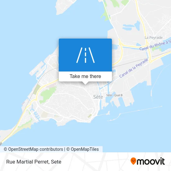 Rue Martial Perret map