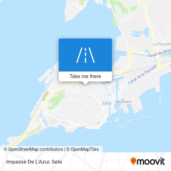 Impasse De L'Azur map