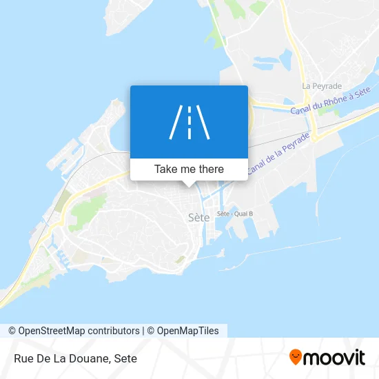 Rue De La Douane map