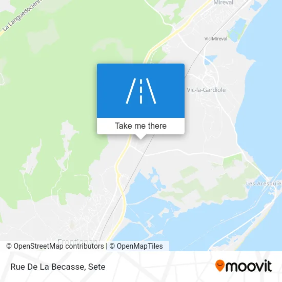 Rue De La Becasse map