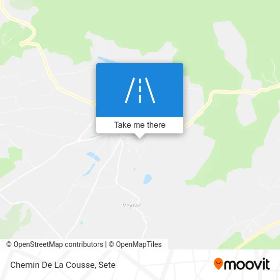 Chemin De La Cousse map