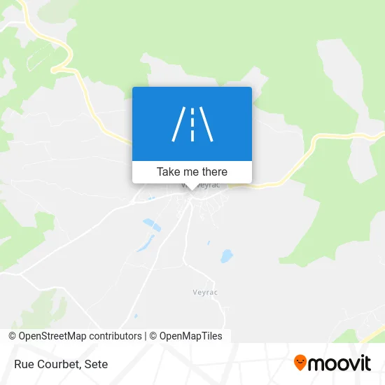 Mapa Rue Courbet