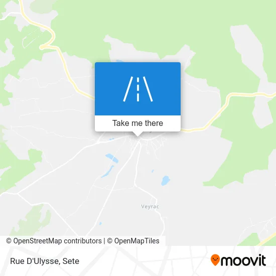 Mapa Rue D'Ulysse