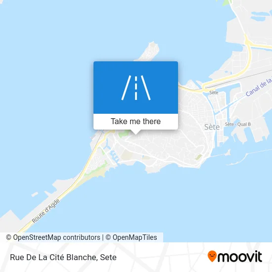 Rue De La Cité Blanche map