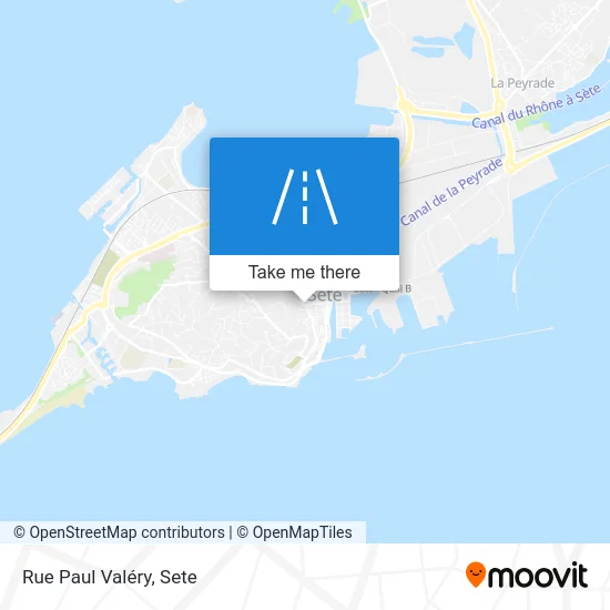 Rue Paul Valéry map