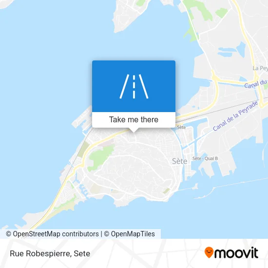 Rue Robespierre map