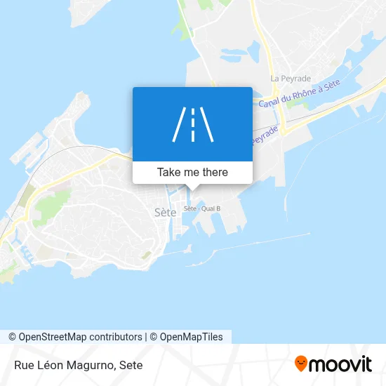Rue Léon Magurno map