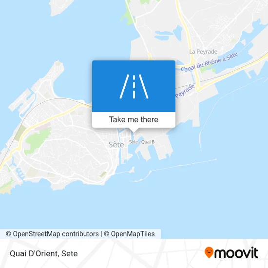 Quai D'Orient map