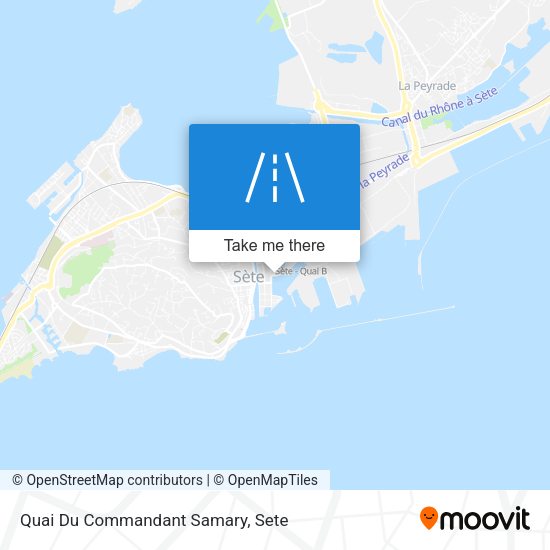 Quai Du Commandant Samary map