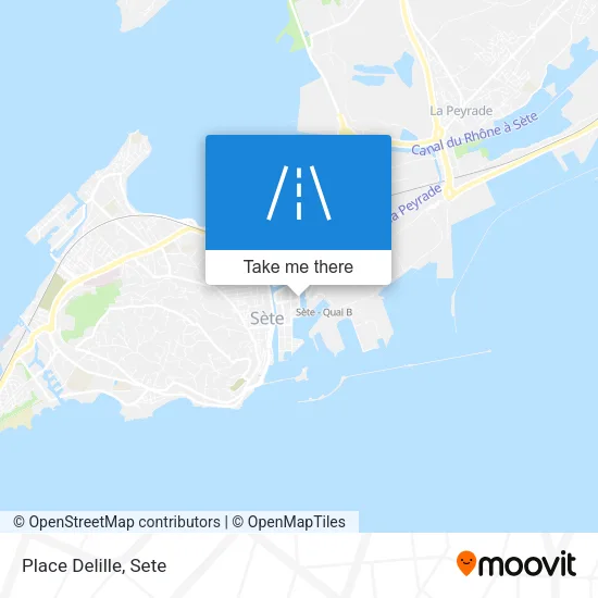 Place Delille map