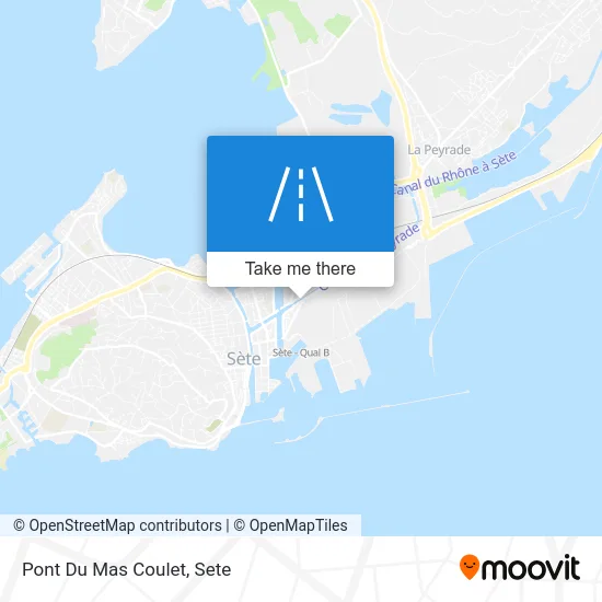 Pont Du Mas Coulet map