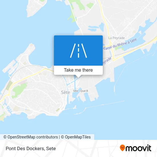 Pont Des Dockers map