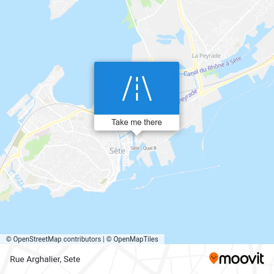 Rue Arghalier map