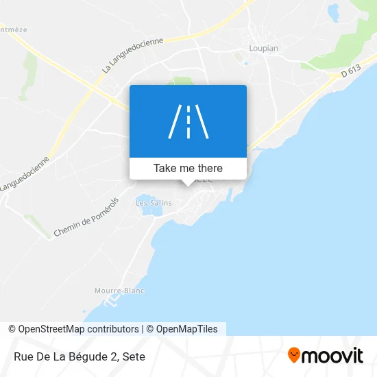 Rue De La Bégude 2 map
