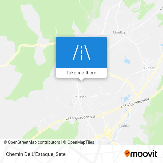 Chemin De L'Estaque map