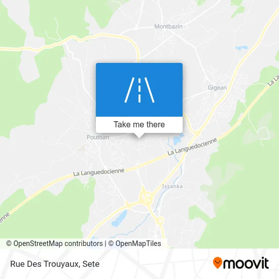 Rue Des Trouyaux map