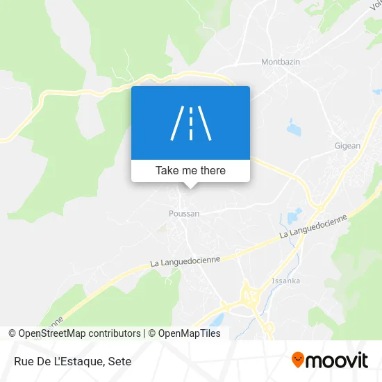 Rue De L'Estaque map