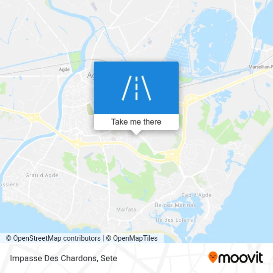 Impasse Des Chardons map