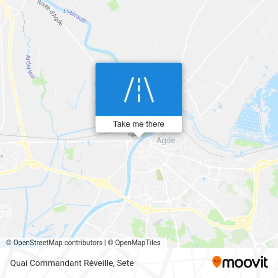 Quai Commandant Réveille map