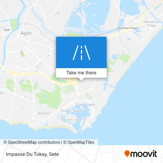 Impasse Du Tokay map