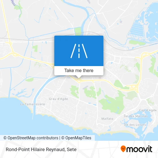 Mapa Rond-Point Hilaire Reynaud