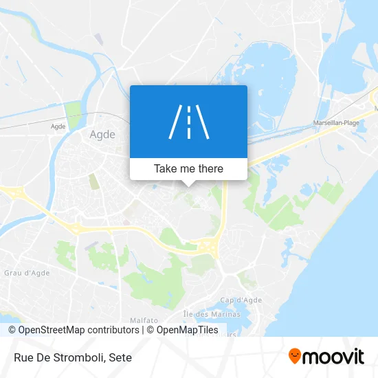 Rue De Stromboli map