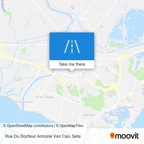 Rue Du Docteur Antoine Van Cao map