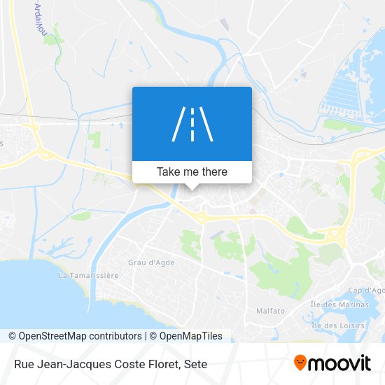 Rue Jean-Jacques Coste Floret map