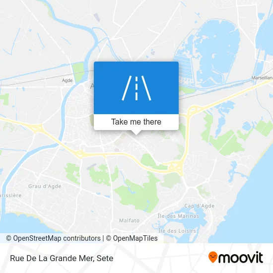 Mapa Rue De La Grande Mer