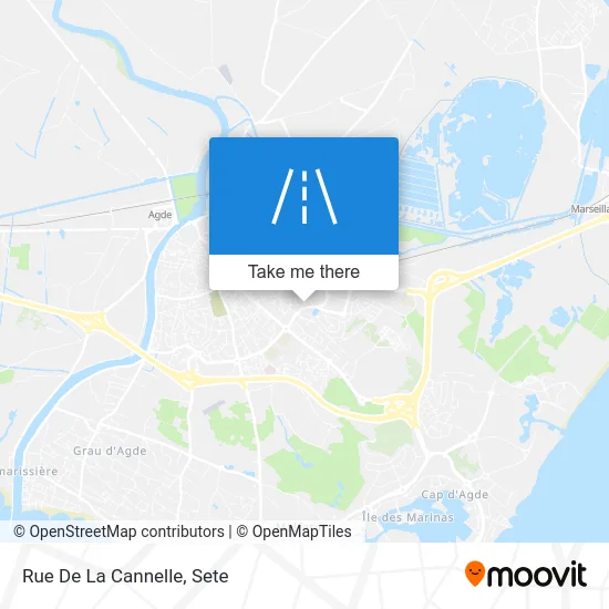 Mapa Rue De La Cannelle