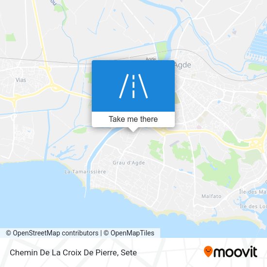 Chemin De La Croix De Pierre map