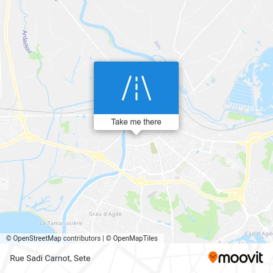 Mapa Rue Sadi Carnot