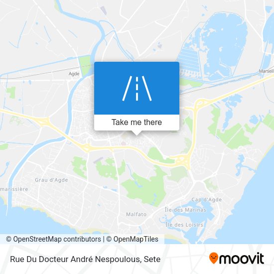 Rue Du Docteur André Nespoulous map