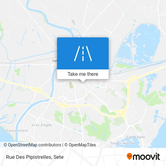 Mapa Rue Des Pipistrelles