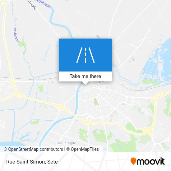 Rue Saint-Simon map