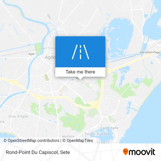 Rond-Point Du Capiscol map