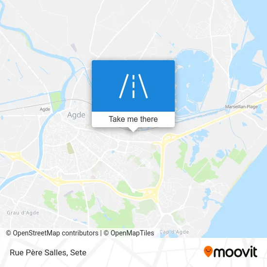 Rue Père Salles map