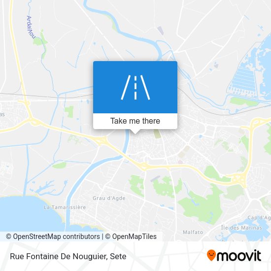 Rue Fontaine De Nouguier map