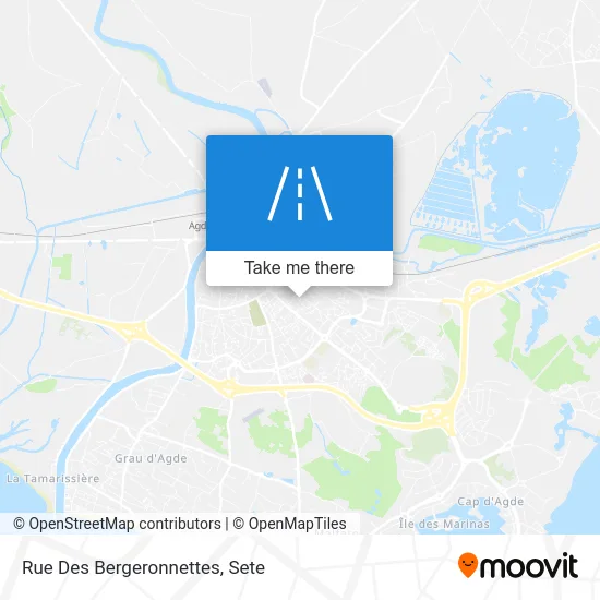 Rue Des Bergeronnettes map
