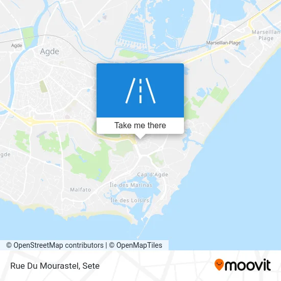 Rue Du Mourastel map