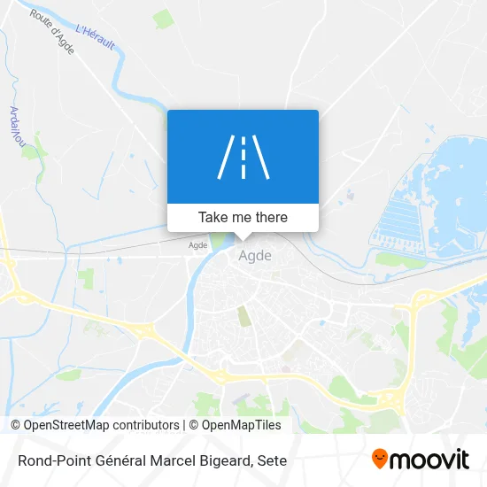 Rond-Point Général Marcel Bigeard map