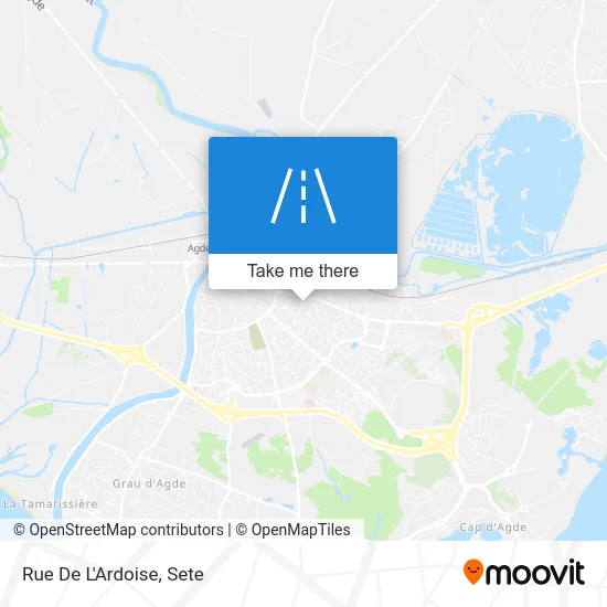 Mapa Rue De L'Ardoise