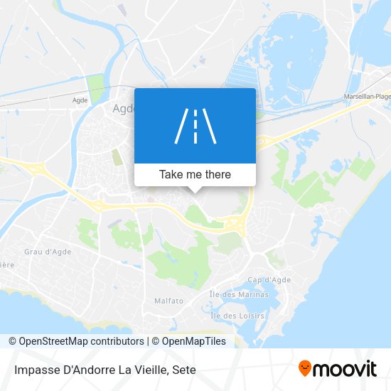 Impasse D'Andorre La Vieille map